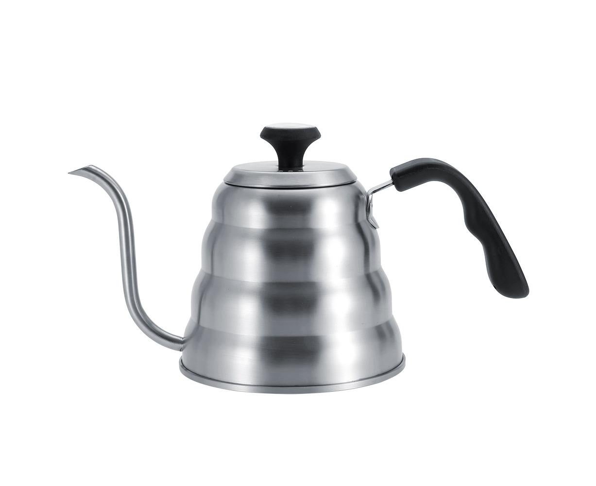 Stainless Steel Coffee Tea Pot, Drip Kettle with Gooseneck & Built-in Thermometer, 1.2L - Image 6