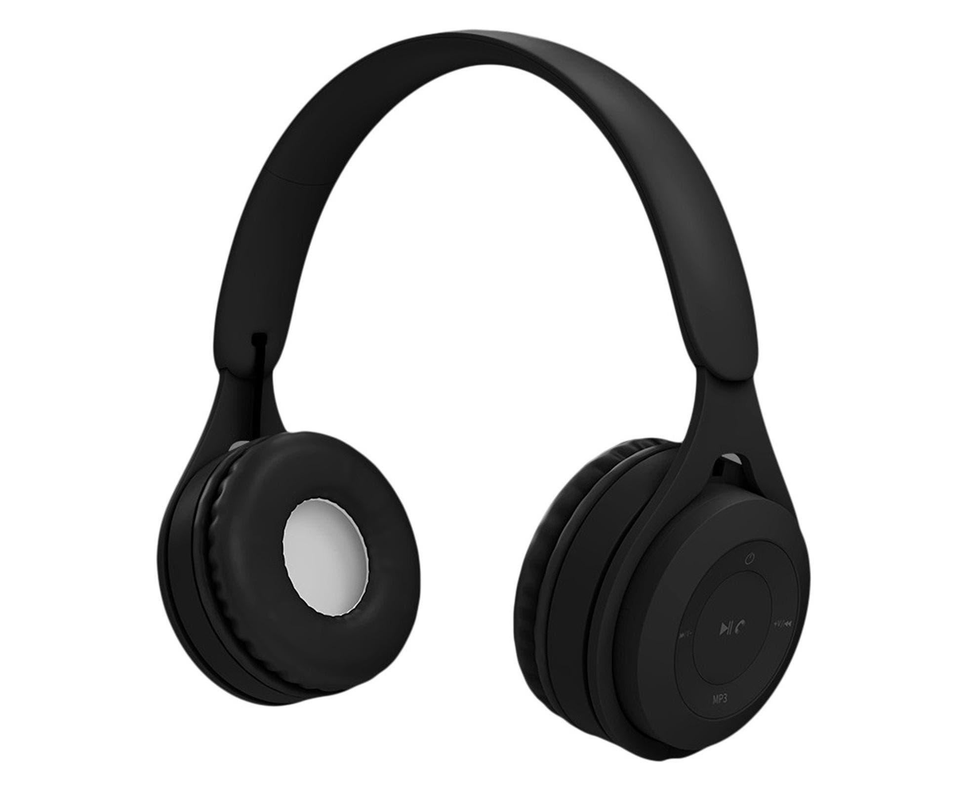 Y08 Headphone Over Ear Universal Wireless Running Black - Image 1