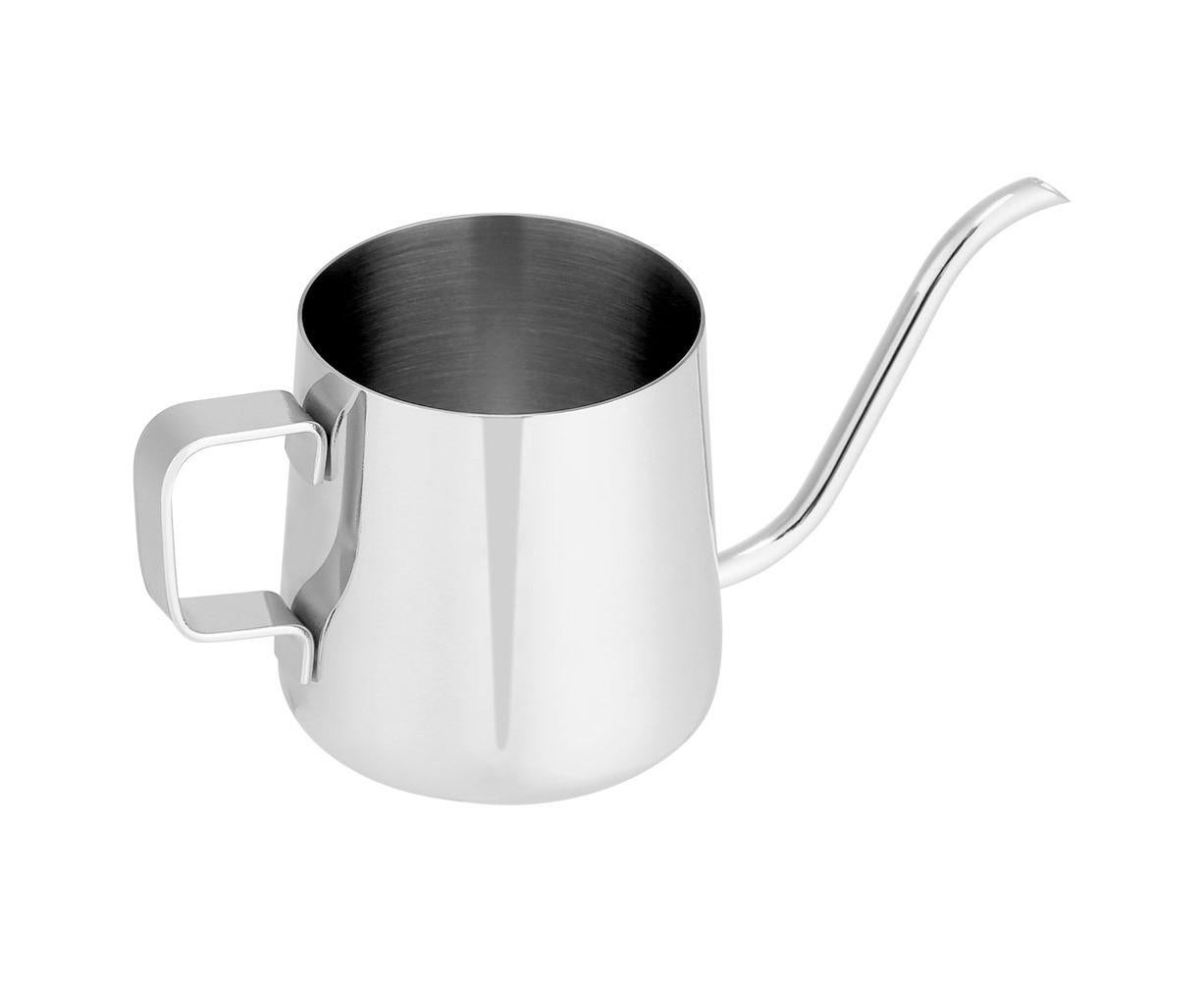 Stainless Steel Drip Coffee Pot, Gooseneck Spout, Tea Tool, Silver, 250ml - Image 5