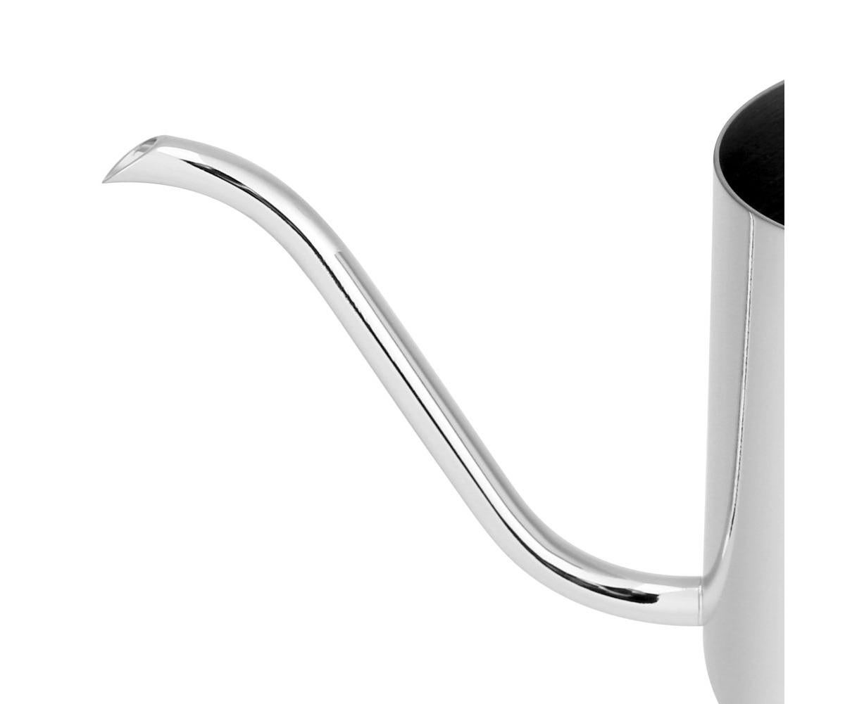 Stainless Steel Drip Coffee Pot, Gooseneck Spout, Tea Tool, Silver, 250ml - Image 8