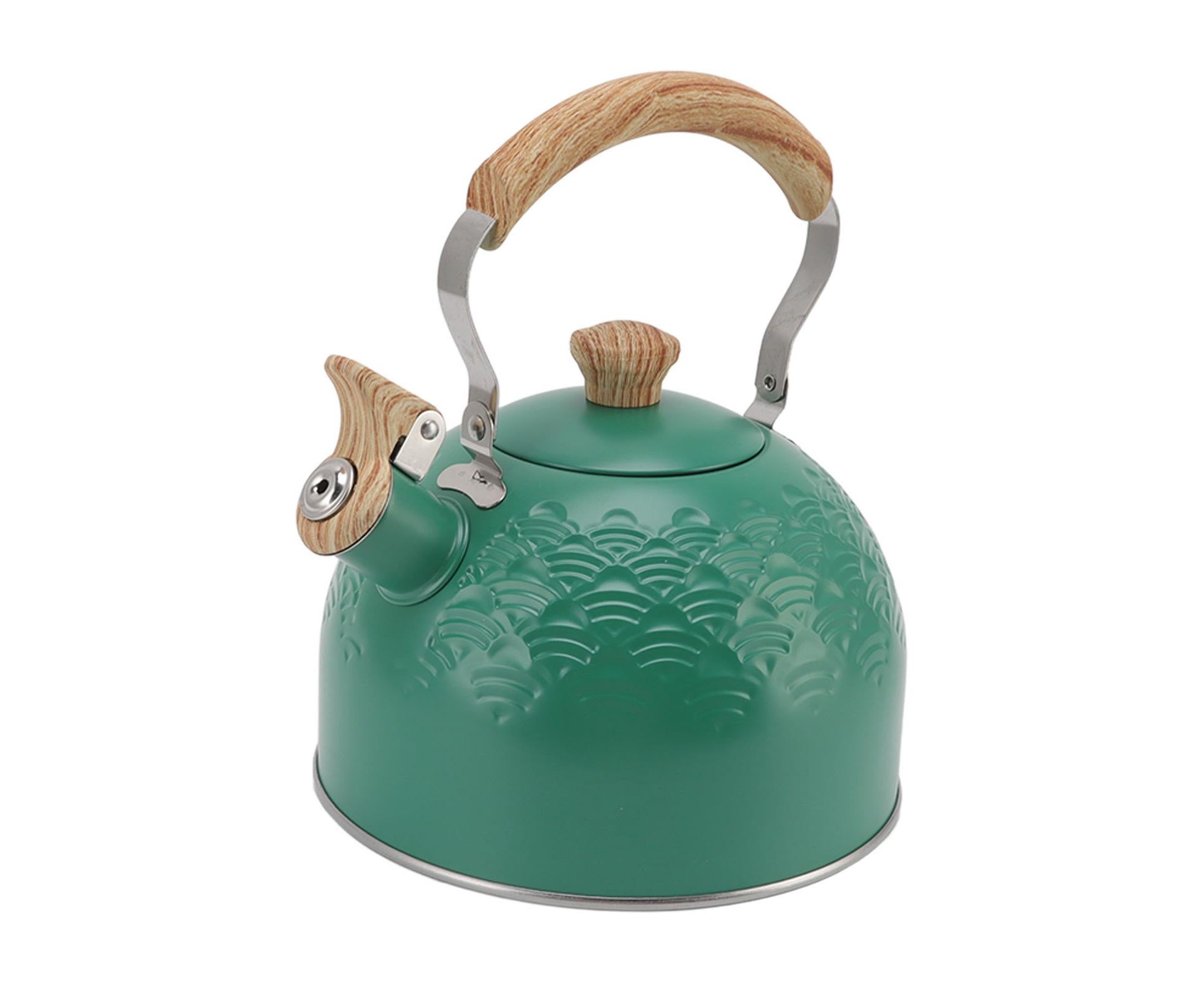 Whistling Kettle, 2.5L Capacity, Stainless Steel Stovetop Teapot for Boiling Water - Image 1