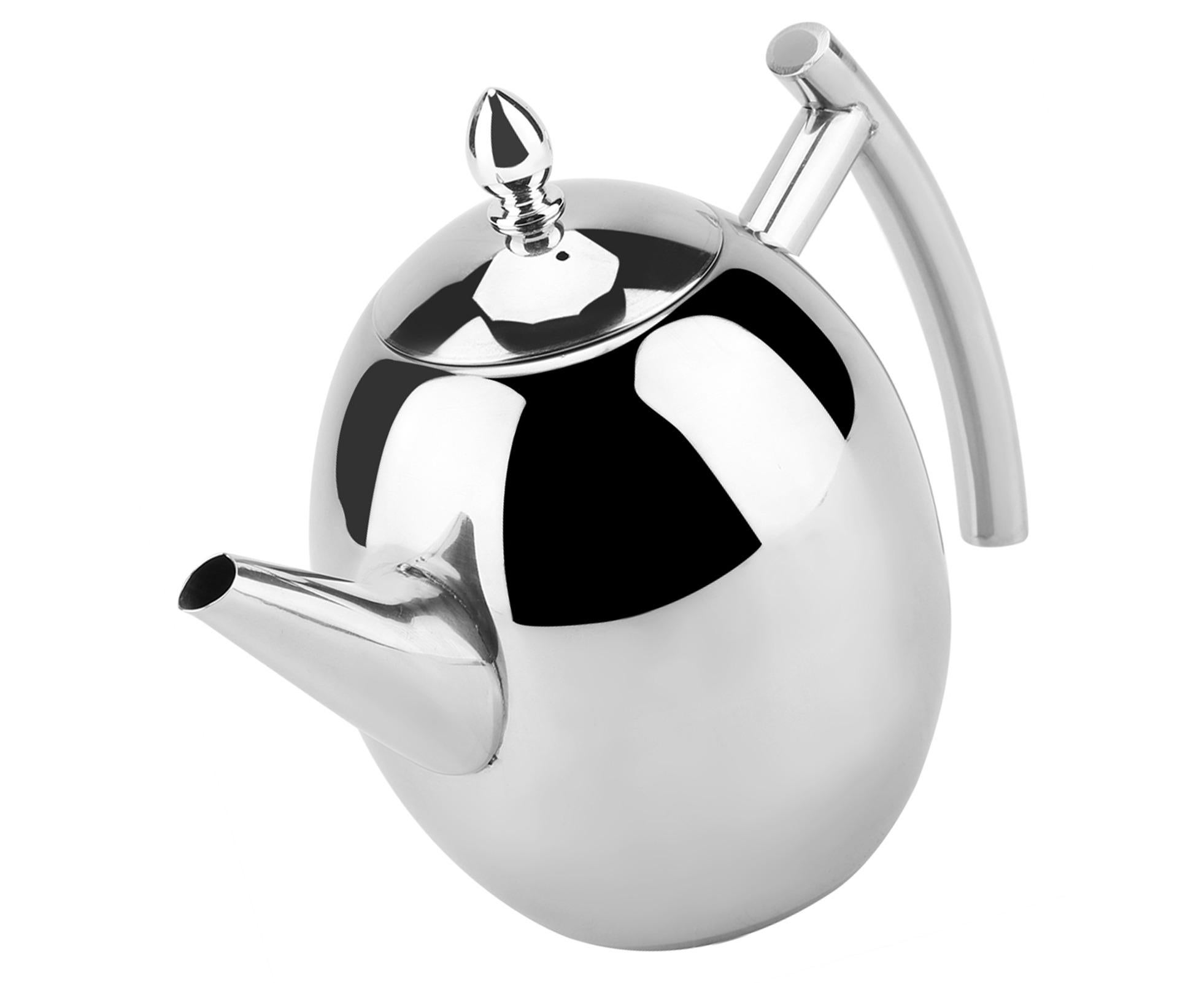 Stainless Steel Teapot, Tea & Coffee Water Kettle with Removable Mesh Filter, 1500ml - Image 6
