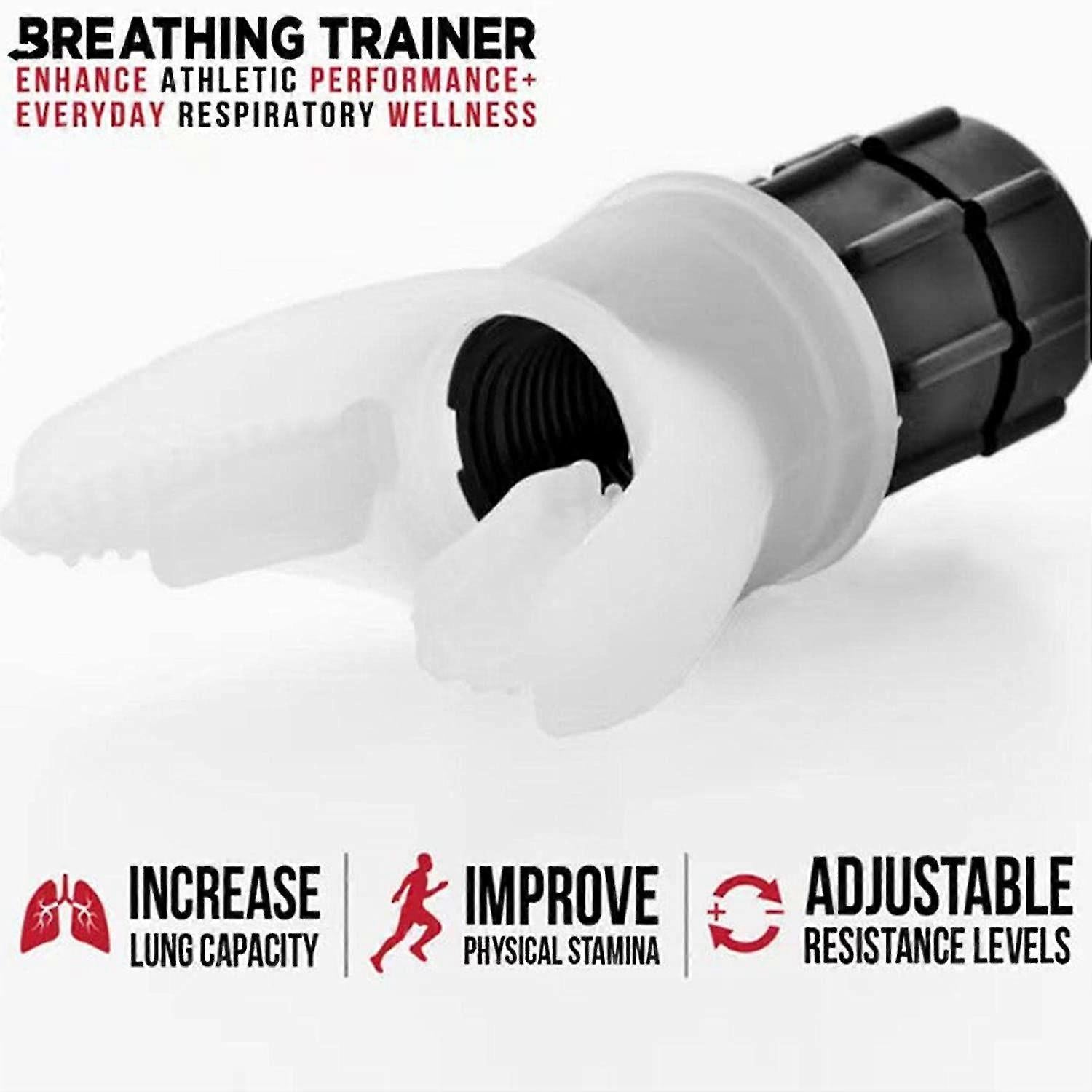 Breathing Exercise Device For Lungs, Lung Capacity Exerciser, Portable Breath Fitness Exerciser Device For Men Women - Image 4