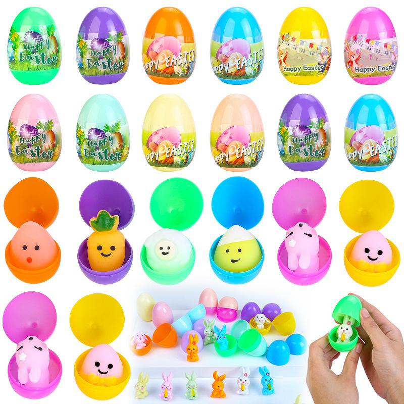 Easter Surprise Egg Blind Box - Set of 10 Mystery-Filled Eggs, Fun Holiday Gift for Girls and Boys, Perfect for Egg Hunt & Gift - Image 1