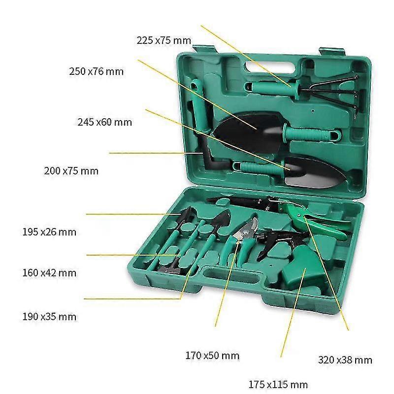 Gardening Tool Pack Garden Shovel Garden Shovel Planting Tool Working Tool, 10pc - Image 2