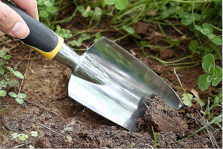 Garden Trowel Hand Shovel, Cast Aluminum Heavy Duty Gardening Tool Potting Tools, Garden Hand Tools For Weeding, Digging, Planting - Image 5
