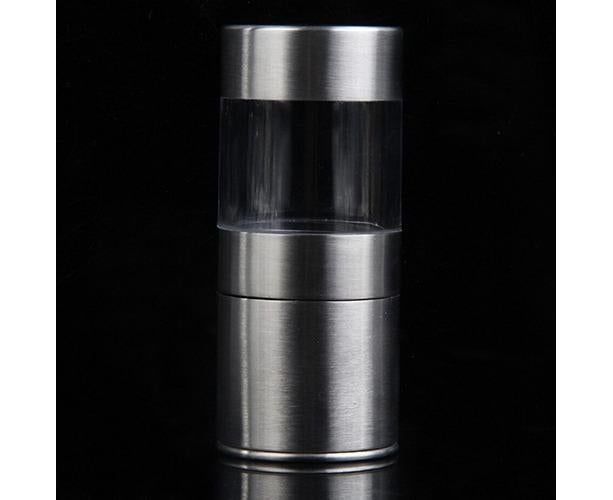 Stainless Steel Manual Salt Pepper Mill Grinder Portable Kitchen Muller Tool - Image 4