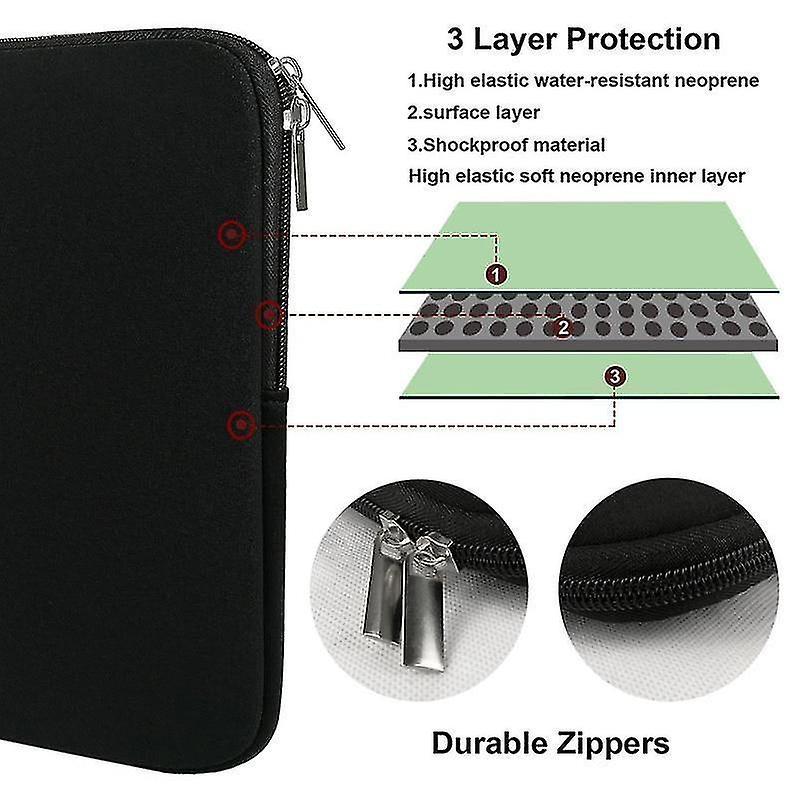 new 14 inch pink soft sleeve case cover laptop bag - Image 2