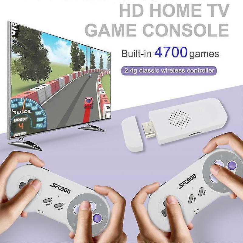 SF900 4700 Games Wireless Game Console Classic Video Gamepad HDMI Output Game Stick for TV - Image 5