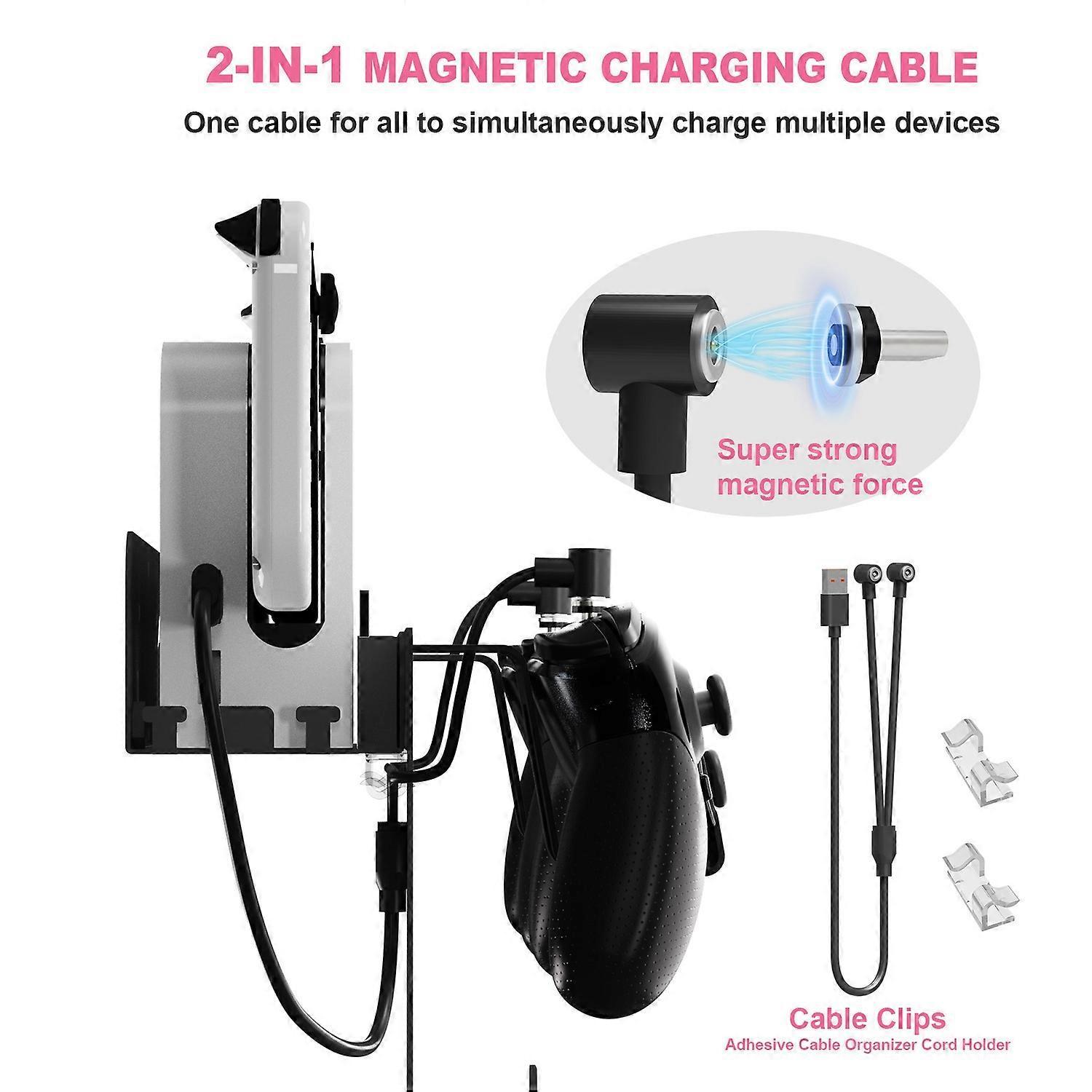 Type B JYS JYS-NS252 For Nintendo Switch/Switch OLED Game Console Controller Headset Wall Mount - Image 4