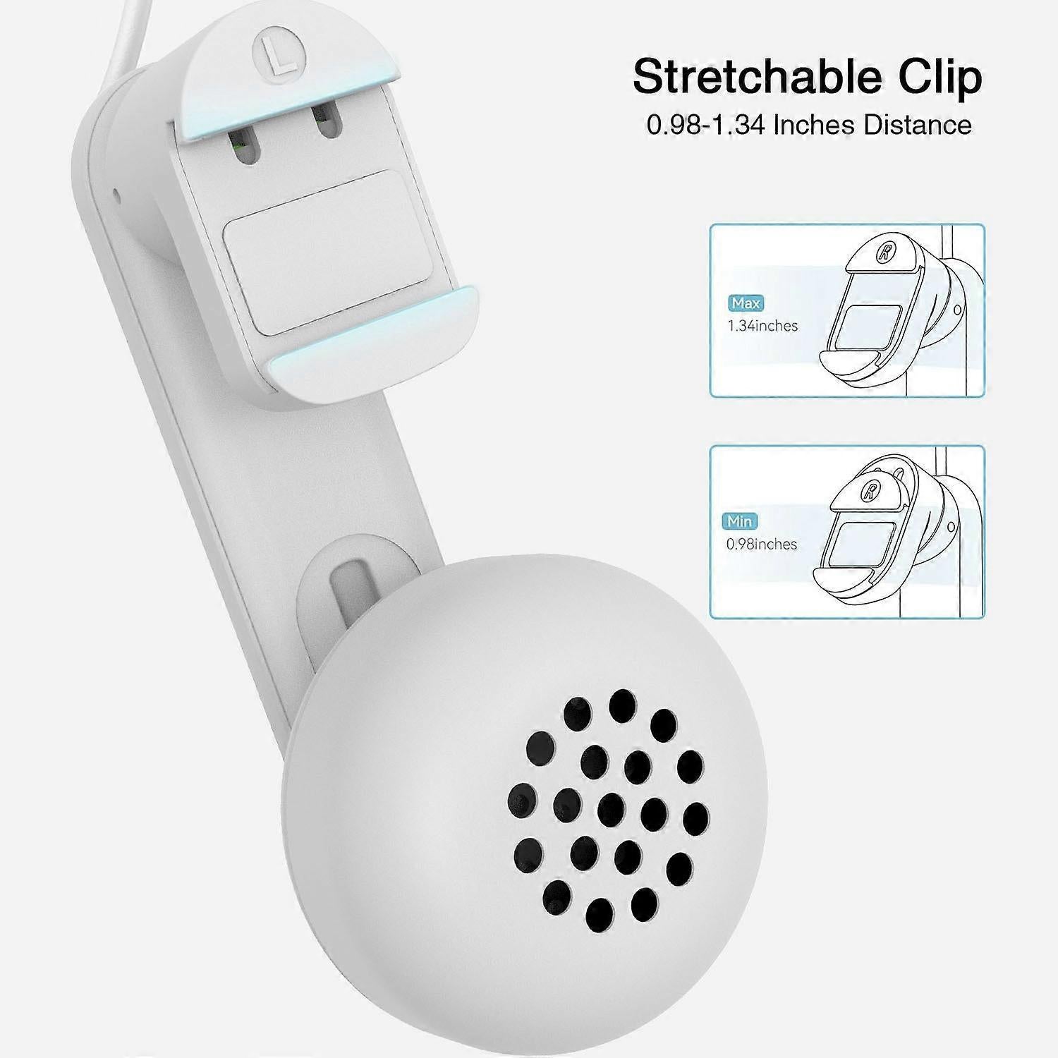Type A Wired Earphones for Meta Quest 2/3 VR Headset Accessories 3.5mm Headphone with Stretchable - Image 3