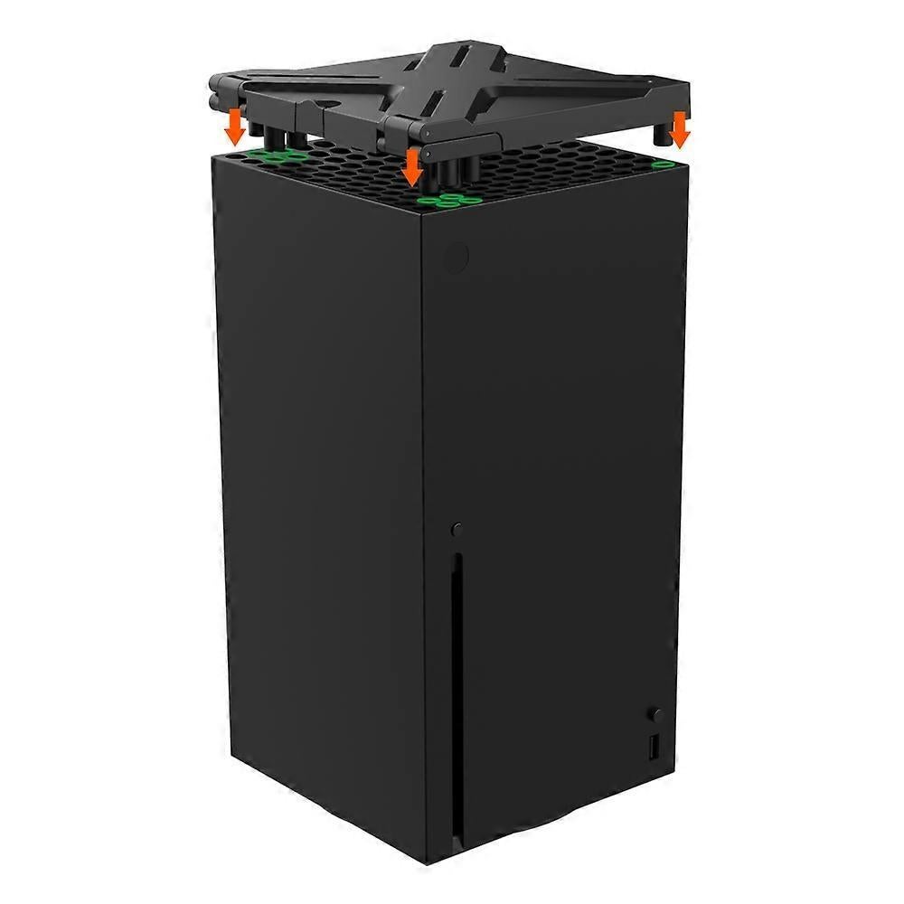 Type A DOBE TYX-3609 Dust Cover for Xbox Series X Game Console Dust-Proof Protector with Headset - Image 2