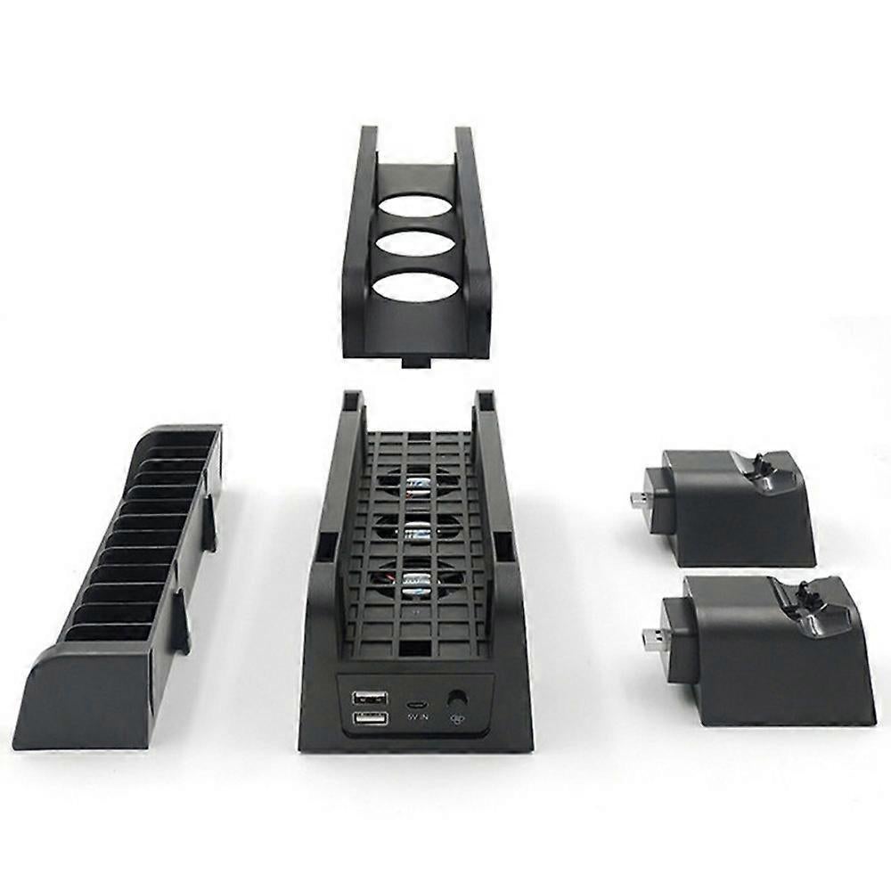 Type A IPLAY HBP-149A Storage Stand for PS4 Pro/PS4 Slim/PS4 Cooling Fan Charging Station - Image 5