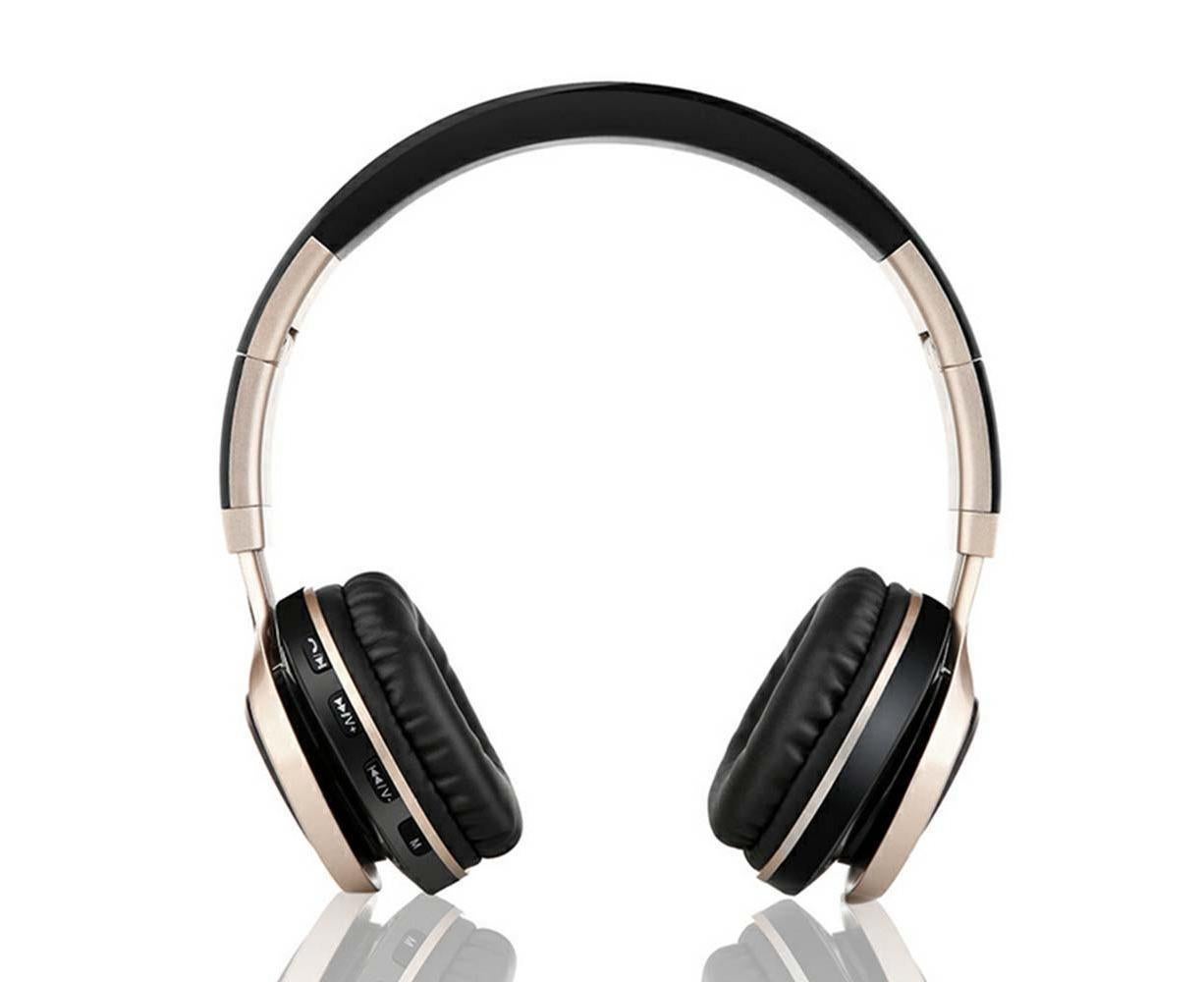 Bluetooth Headphones,Folding Stereo Wireless Bluetooth Headphones - Image 1