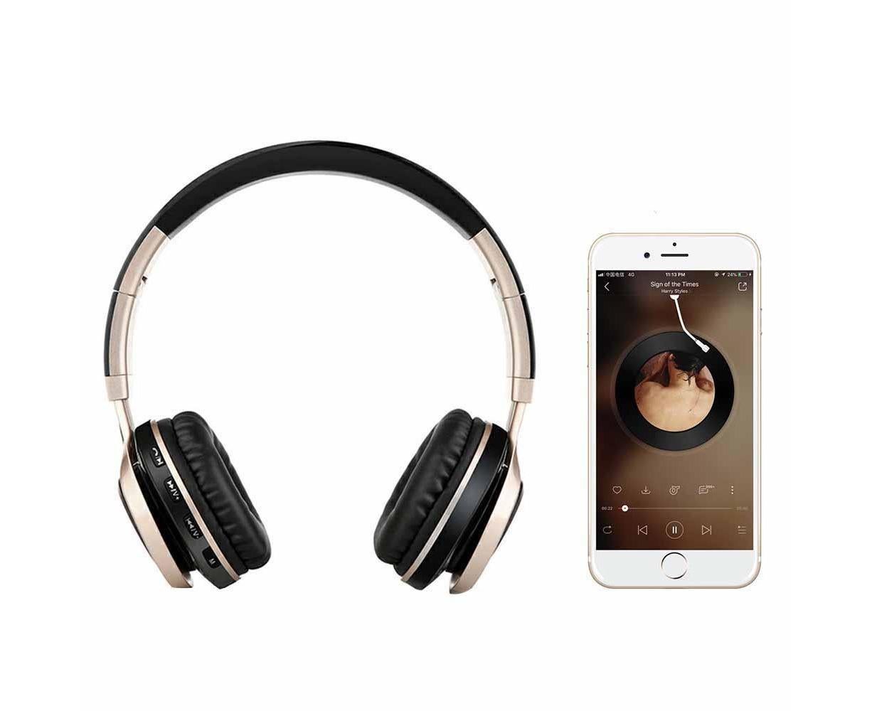 Bluetooth Headphones,Folding Stereo Wireless Bluetooth Headphones - Image 3