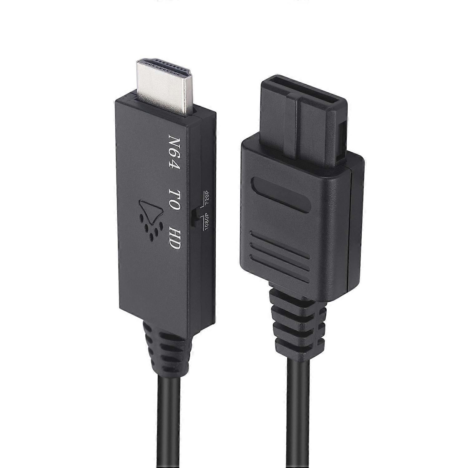 N64 to HDMI Converter for Nintendo SNES/NGC/SFC/N64 Plug and Play Game Console Adapter - Image 1