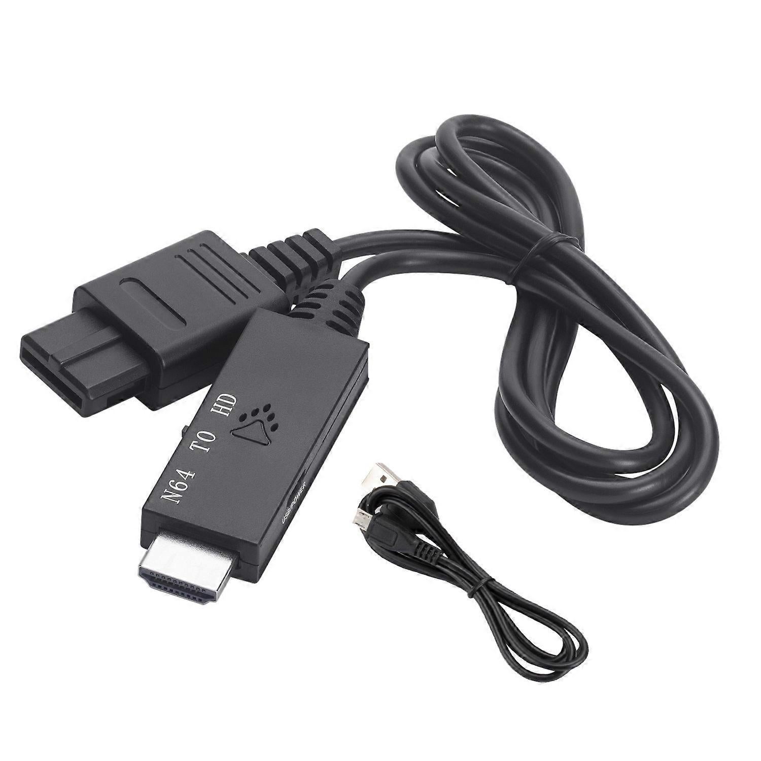 N64 to HDMI Converter for Nintendo SNES/NGC/SFC/N64 Plug and Play Game Console Adapter - Image 2