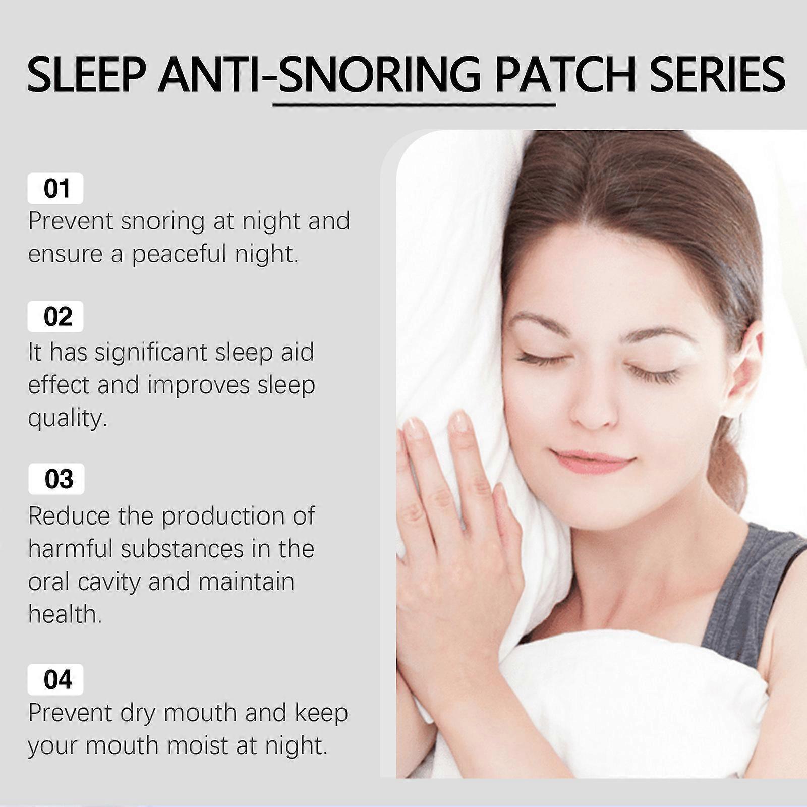 Mouth Plaster Against Snoring, Mouth Tape for Sleeping, Snoring Stopper, Anti Snoring Snoring Stopper Against Snoring Snoring Plaster - Image 4
