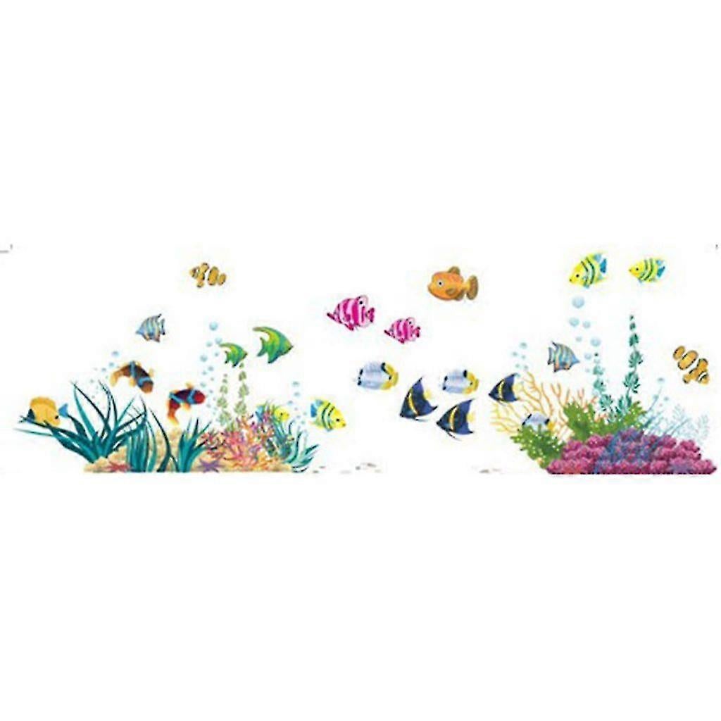 Colorful Wall Stickers I Murals: 130 X 42cm I Wall Tattoo Bathroom Tile Sticker - Image 1
