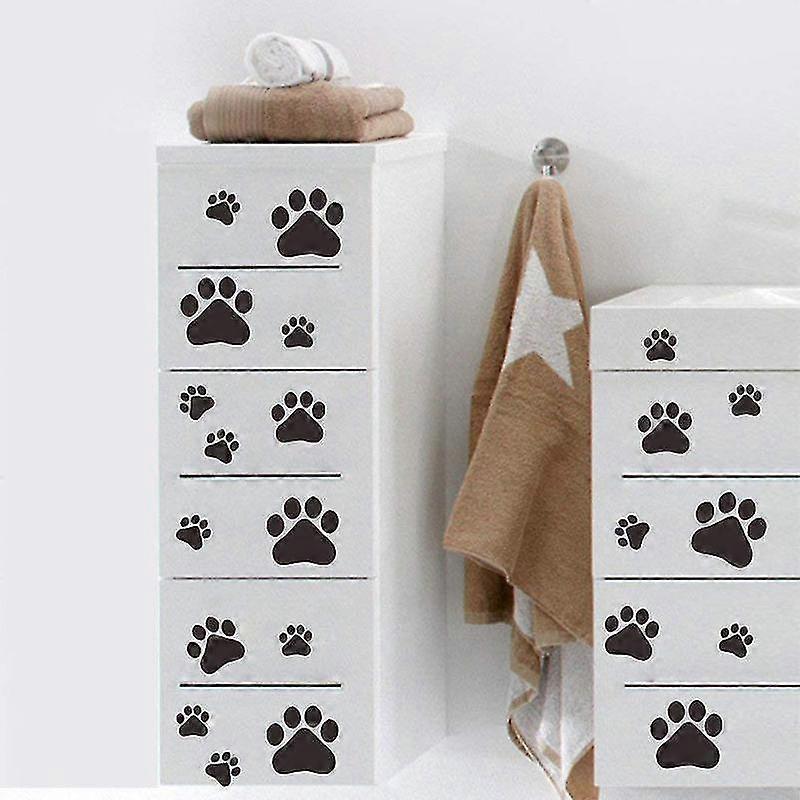 Dog Puppy Removable Vinyl Wall Sticker Dog Paw Prints Decoration - Image 4