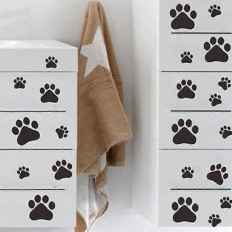 Dog Puppy Removable Vinyl Wall Sticker Dog Paw Prints Decoration - Image 5