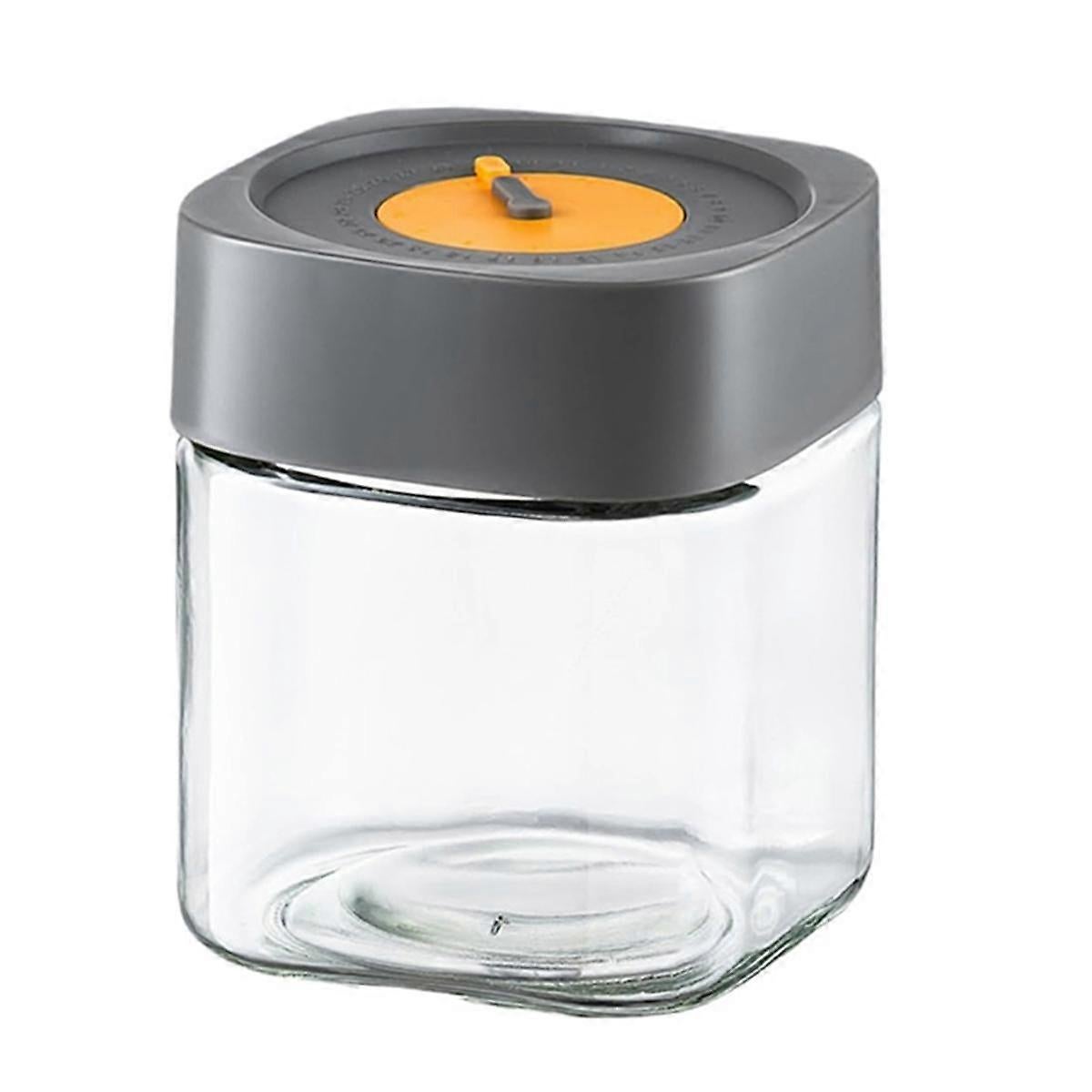 2pcs Glass Jars with Airtight Lids Overnight Oats Salad Food Storage Containers - Image 2