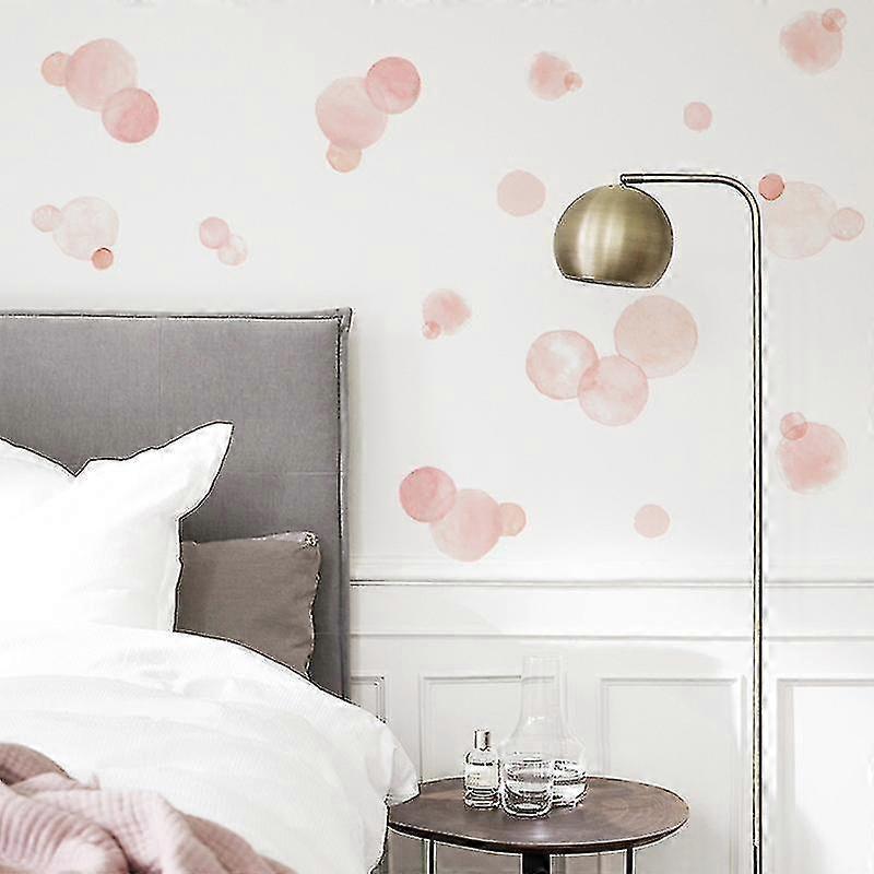 A Set Of Cute Pink Dots Wall Stickers Wall Sticker Wall Decoration - Image 2