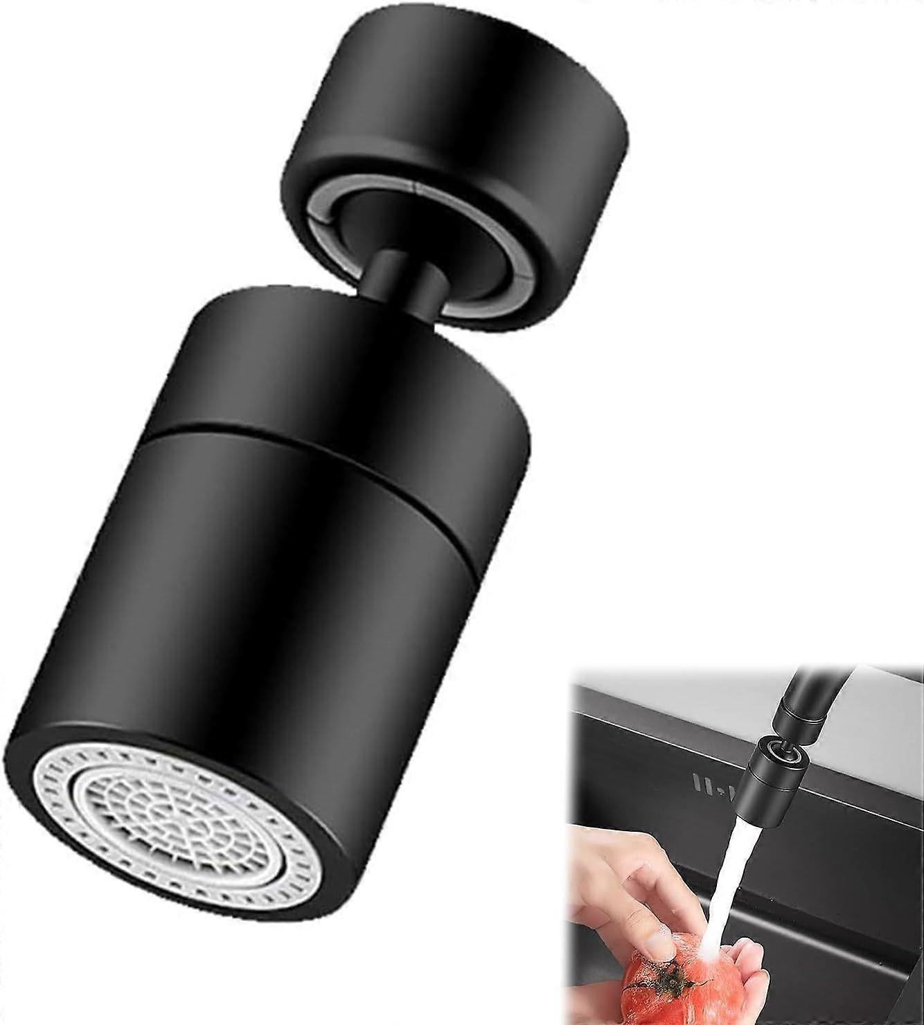 Faucet Nozzle, Kitchen Faucet Nozzle, 360 Swivel Faucet Aerator Kitchen Faucet Nozzle, 2 Modes Large Rotatable Kitchen Faucet Nozzle, For Kitchen - Image 1