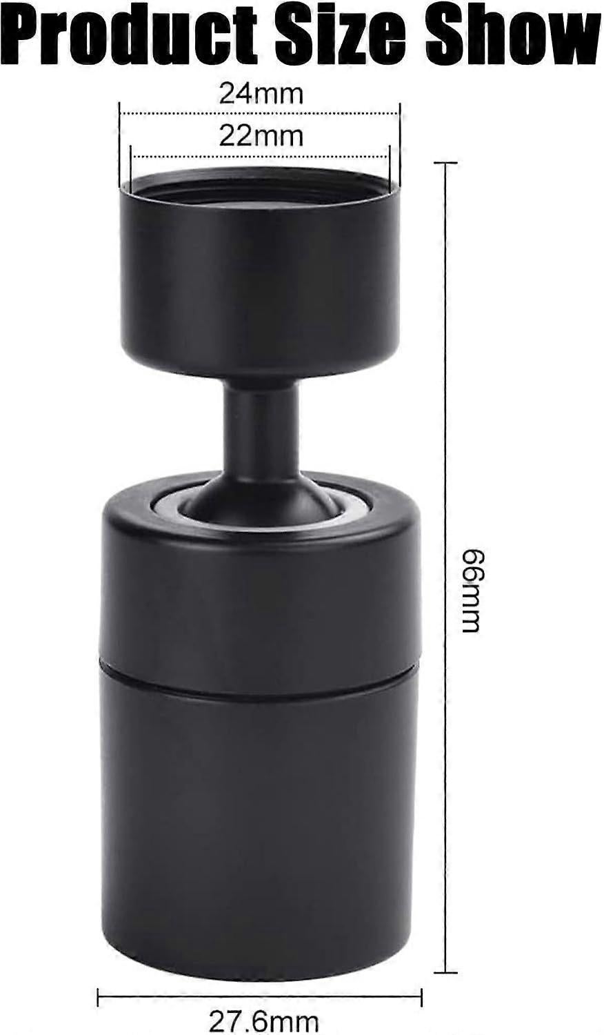 Faucet Nozzle, Kitchen Faucet Nozzle, 360 Swivel Faucet Aerator Kitchen Faucet Nozzle, 2 Modes Large Rotatable Kitchen Faucet Nozzle, For Kitchen - Image 2