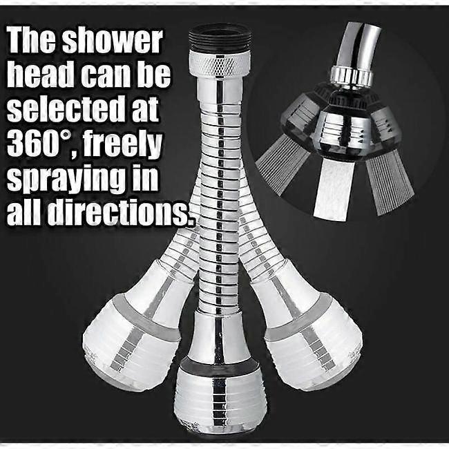 2 Piece Swivel Faucet, 360 Degree Swivel Kitchen Faucet, 2 Mode Adjustable Shower Head, Filter Sprayer, Kitchen Aerator, Kitchen Faucet, Faucet Extend - Image 4