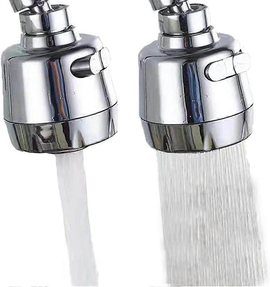 (Shorter Style 1PC,Adapter Included)Huazhi 360 Swivel Kitchen Sink Faucet Aerator Faucet Sprayer Attachment Tap Aerator Faucet Nozzle Faucet Head 55/6 - Image 1