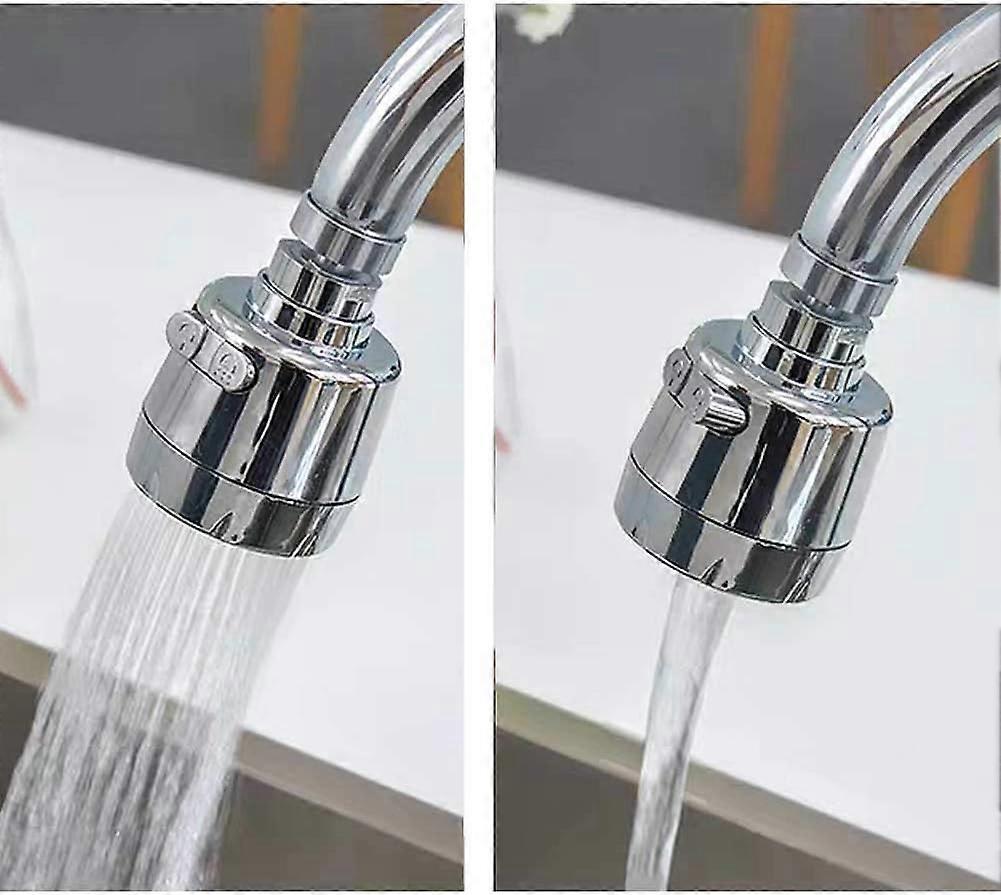 (Shorter Style 1PC,Adapter Included)Huazhi 360 Swivel Kitchen Sink Faucet Aerator Faucet Sprayer Attachment Tap Aerator Faucet Nozzle Faucet Head 55/6 - Image 3