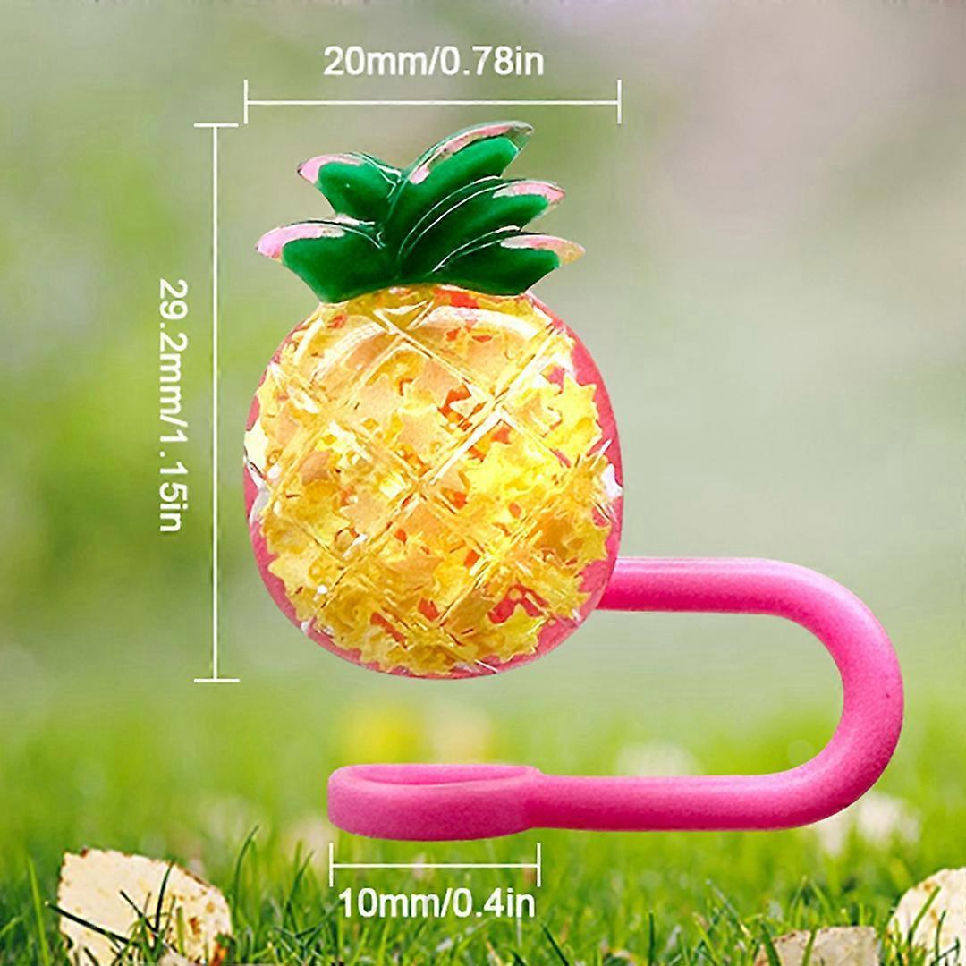 10 Pcs Stanley Straw Covers Silicone Straw Topper 0.4in Dust Proof Straw Cover Cap for Stanley Cup Accessories - Image 3
