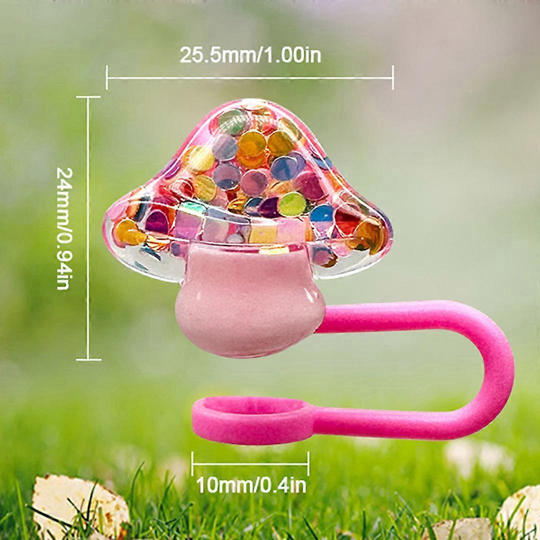10 Pcs Stanley Straw Covers Silicone Straw Topper 0.4in Dust Proof Straw Cover Cap for Stanley Cup Accessories - Image 4