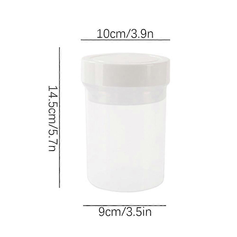 750ml Plastic Salad Jar with Built-in Dressing Cup Leakproof Lunch Box - Image 5