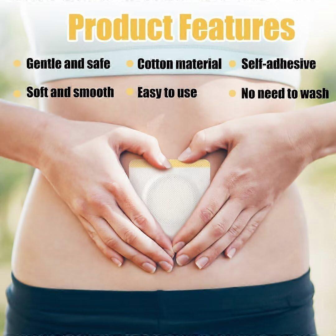10pcs Castor Oil Wrap for Belly Button, Single-Used Castor Oil Patches Belly - Image 5