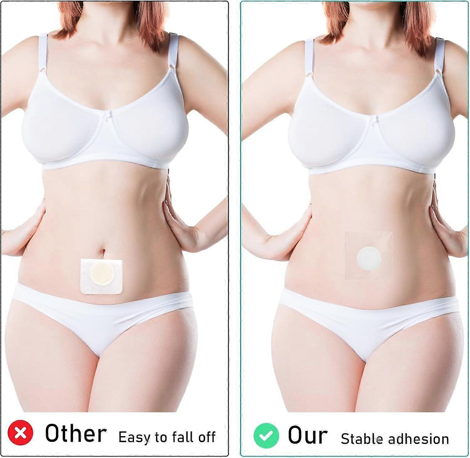 20Pack Disposable Organic Castor Oil Pack Wrap for Belly Button - Clean and secure Alternat - Image 3