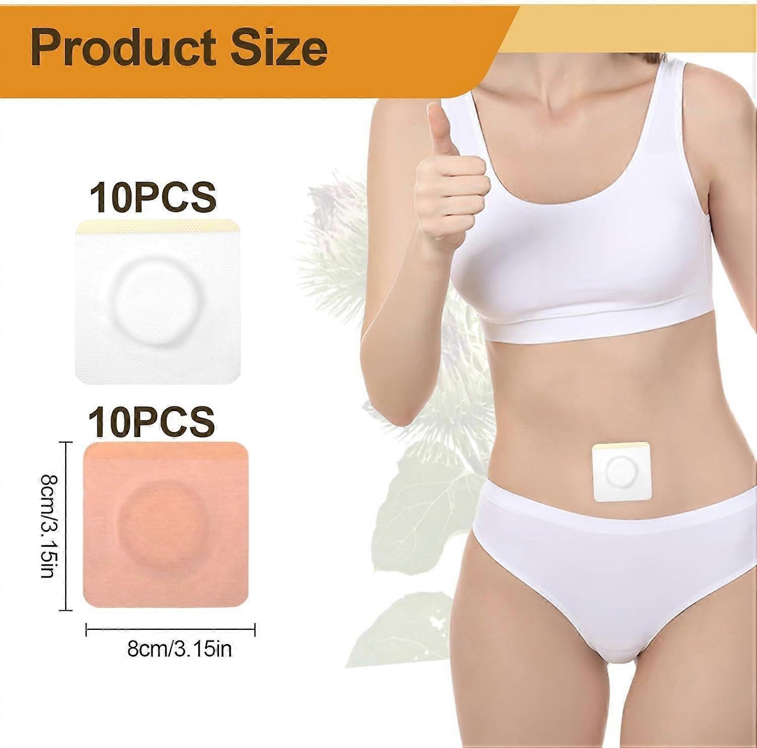 20Pcs Castor Oil Belly Button Patch, Castor Oil Patches Disposable, Castor Oil - Image 3