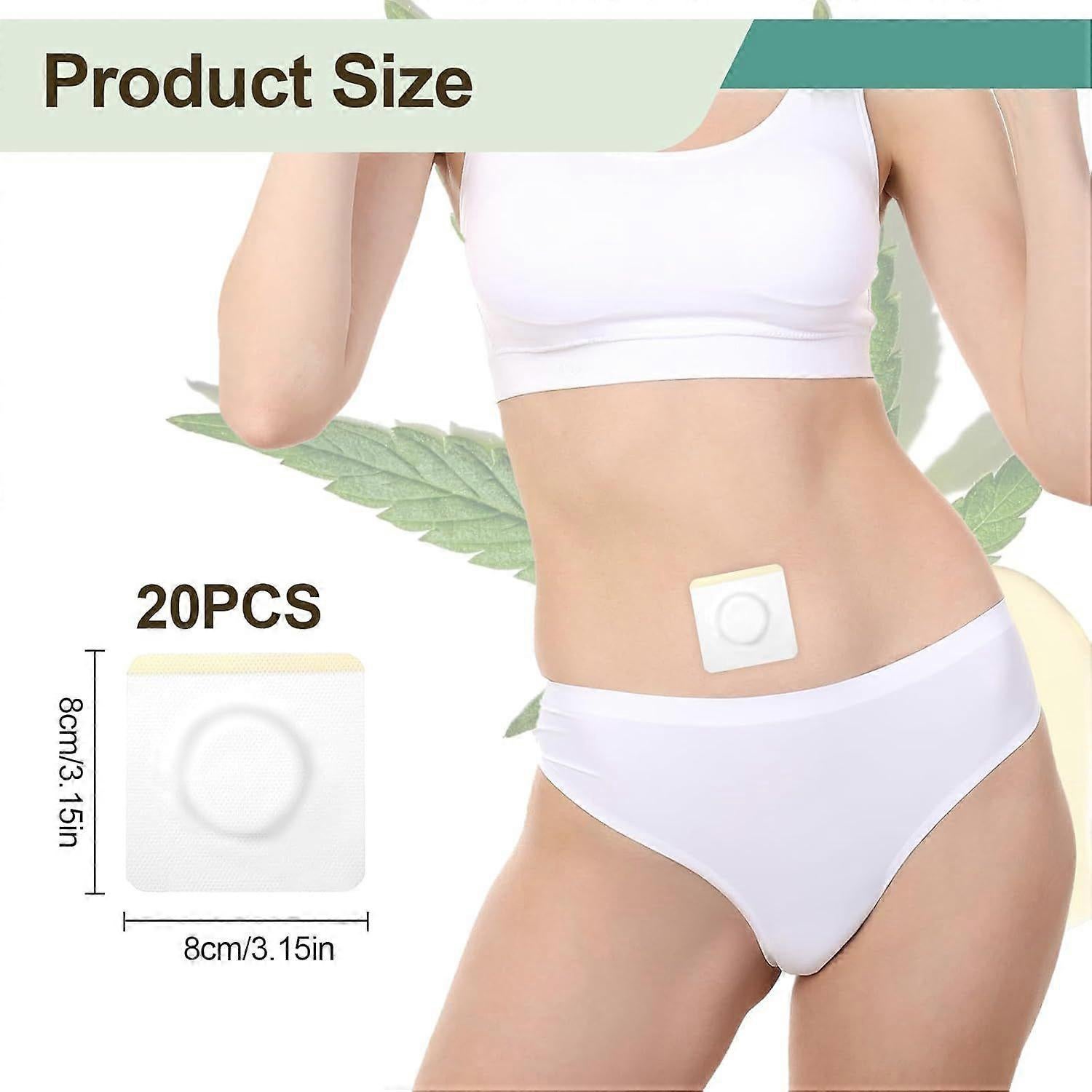 20Pcs Castor Oil Belly Button Patch, Castor Oil Patches Disposable, Castor Oil - Image 3