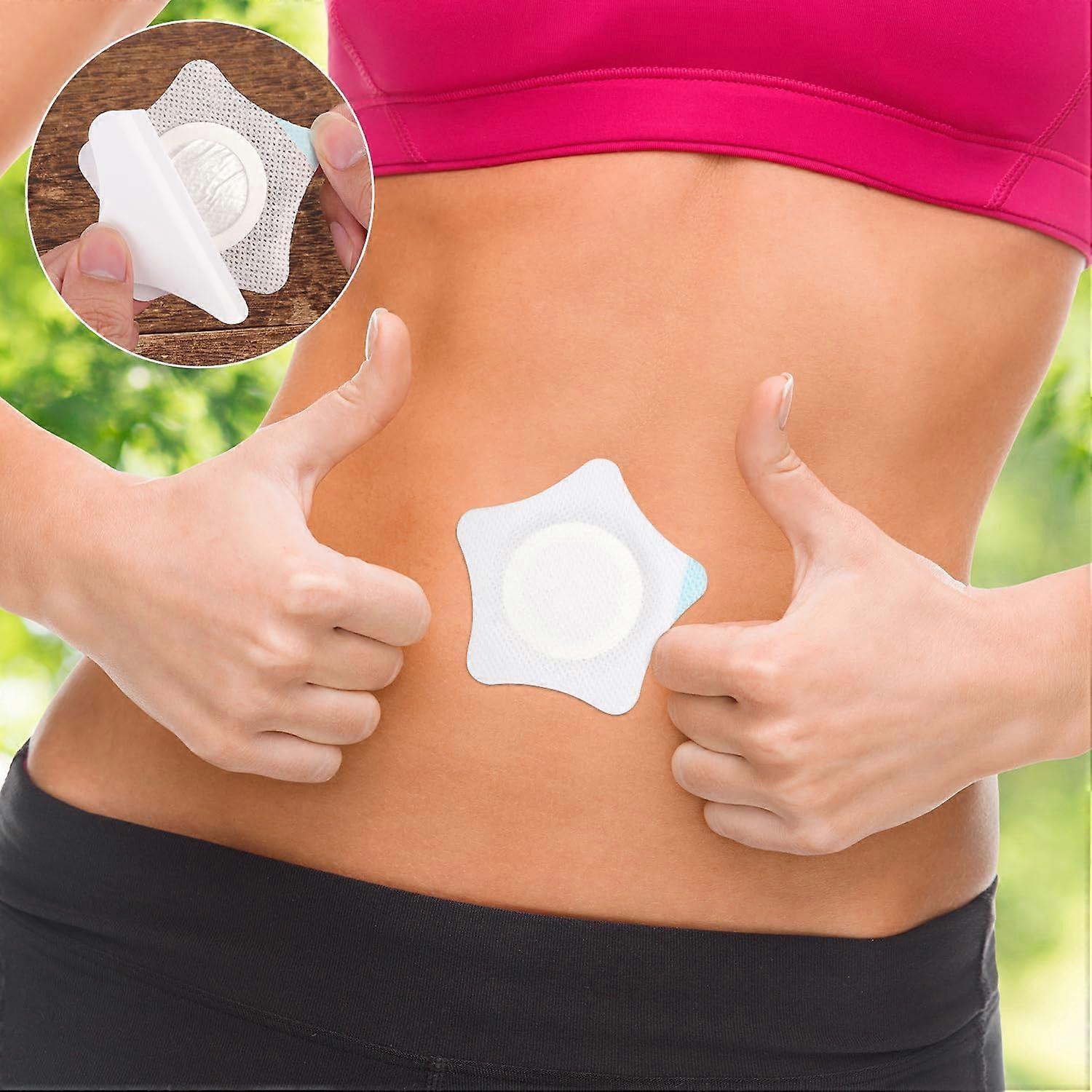 20pcs Castor Oil Pack Wrap for Belly Button, Self-Adhesive Castor Oil Belly - Image 4