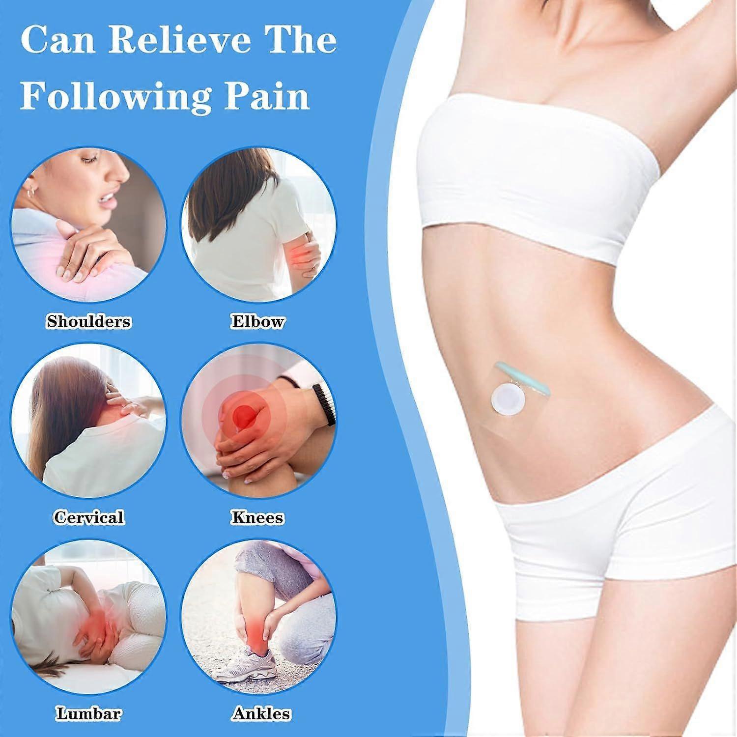 20Pcs Castor Oil Patches, Disposable Castor Oil Pack Wrap Self-Adhesive Belly - Image 3