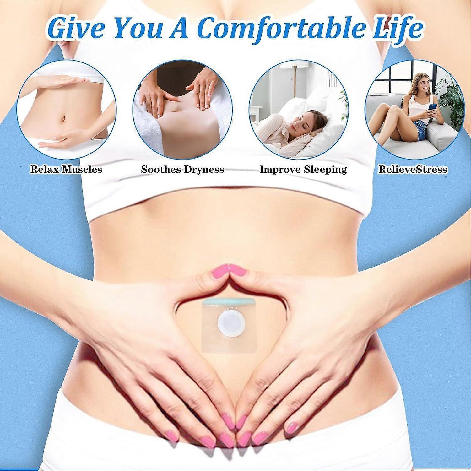 20Pcs Castor Oil Patches, Disposable Castor Oil Pack Wrap Self-Adhesive Belly - Image 5