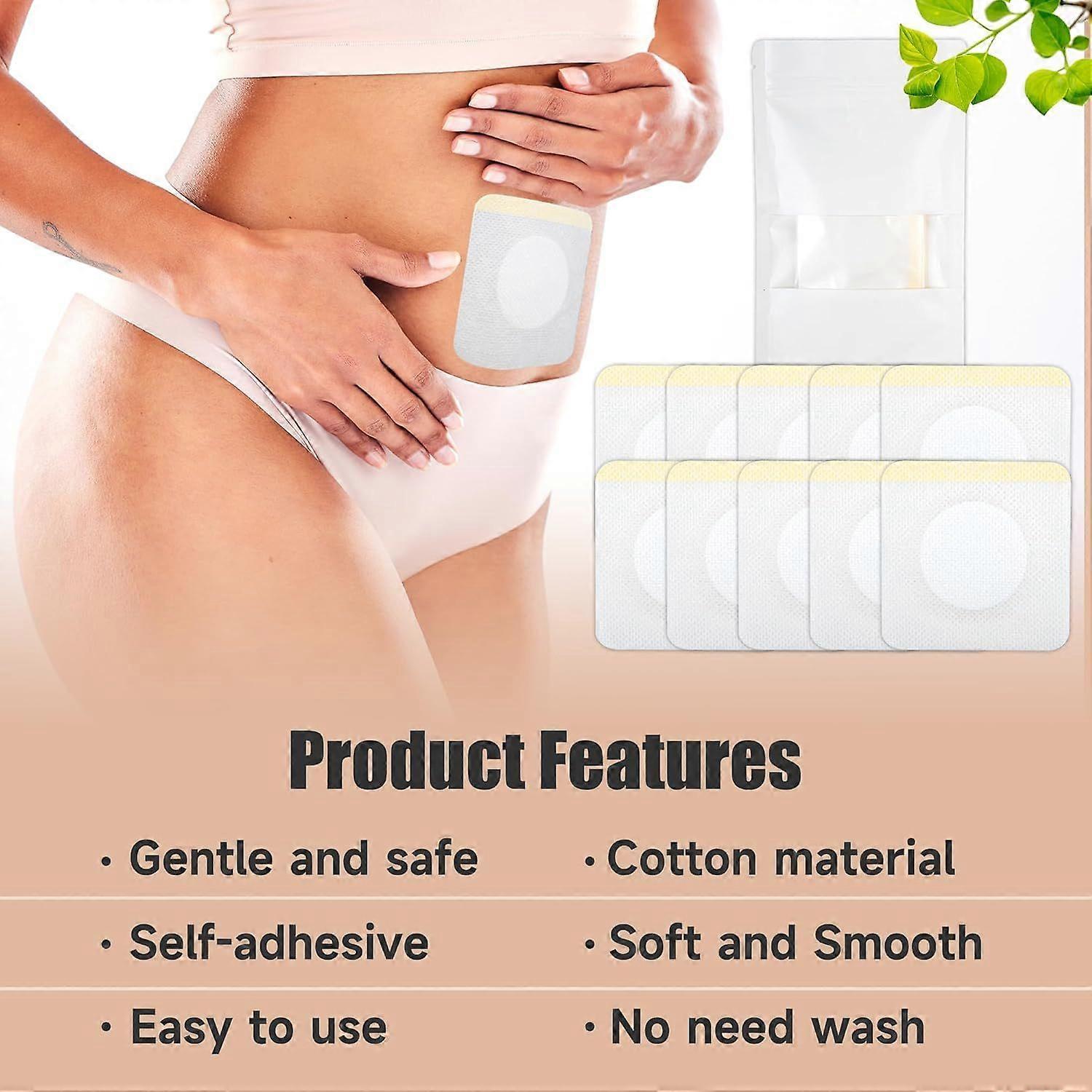 20Pcs Disposable Castor Oil Pack Wrap Belly Button, Highly Absorbent - Image 5