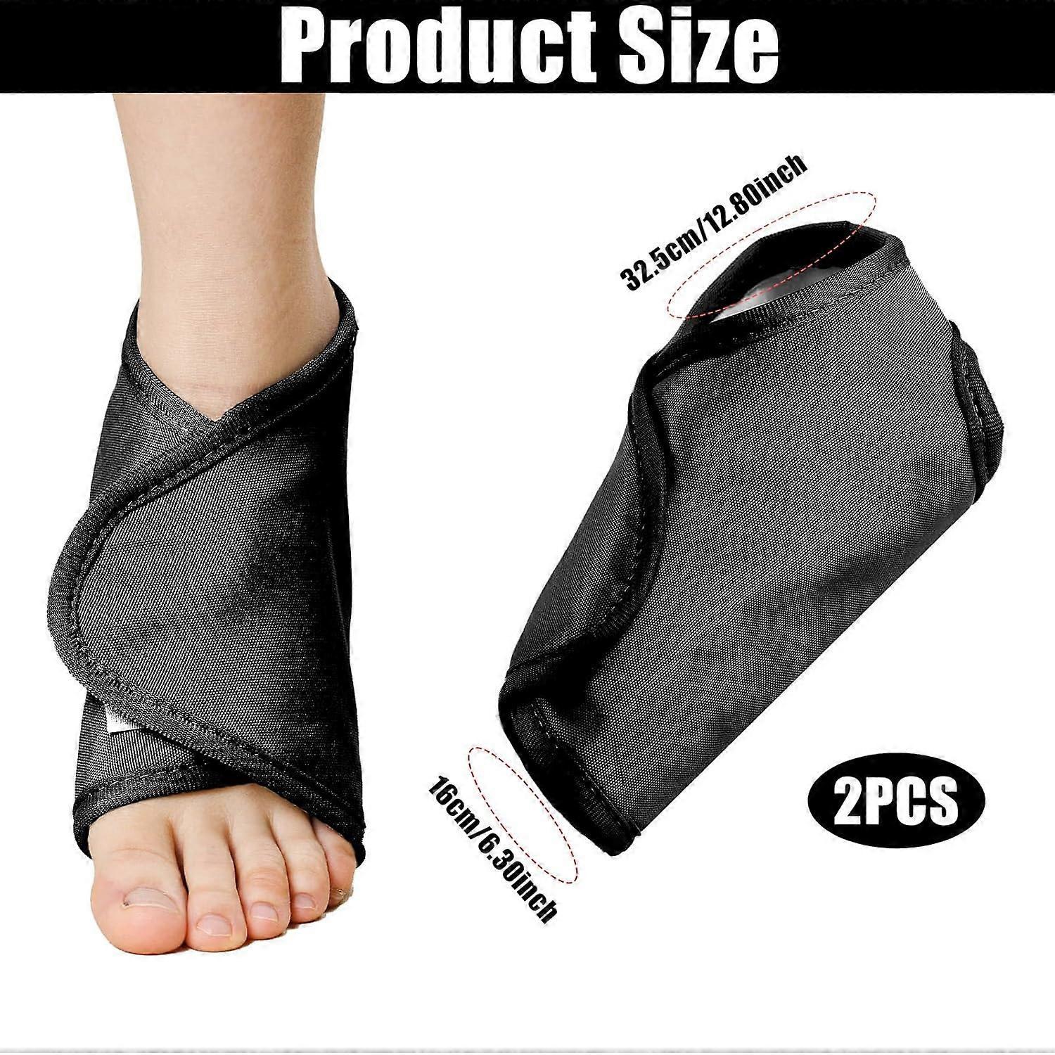2pcs Ankle Castor Oil Pack, Comfortable Castor Oil Pack Wrap for Feet Castor Oil - Image 2