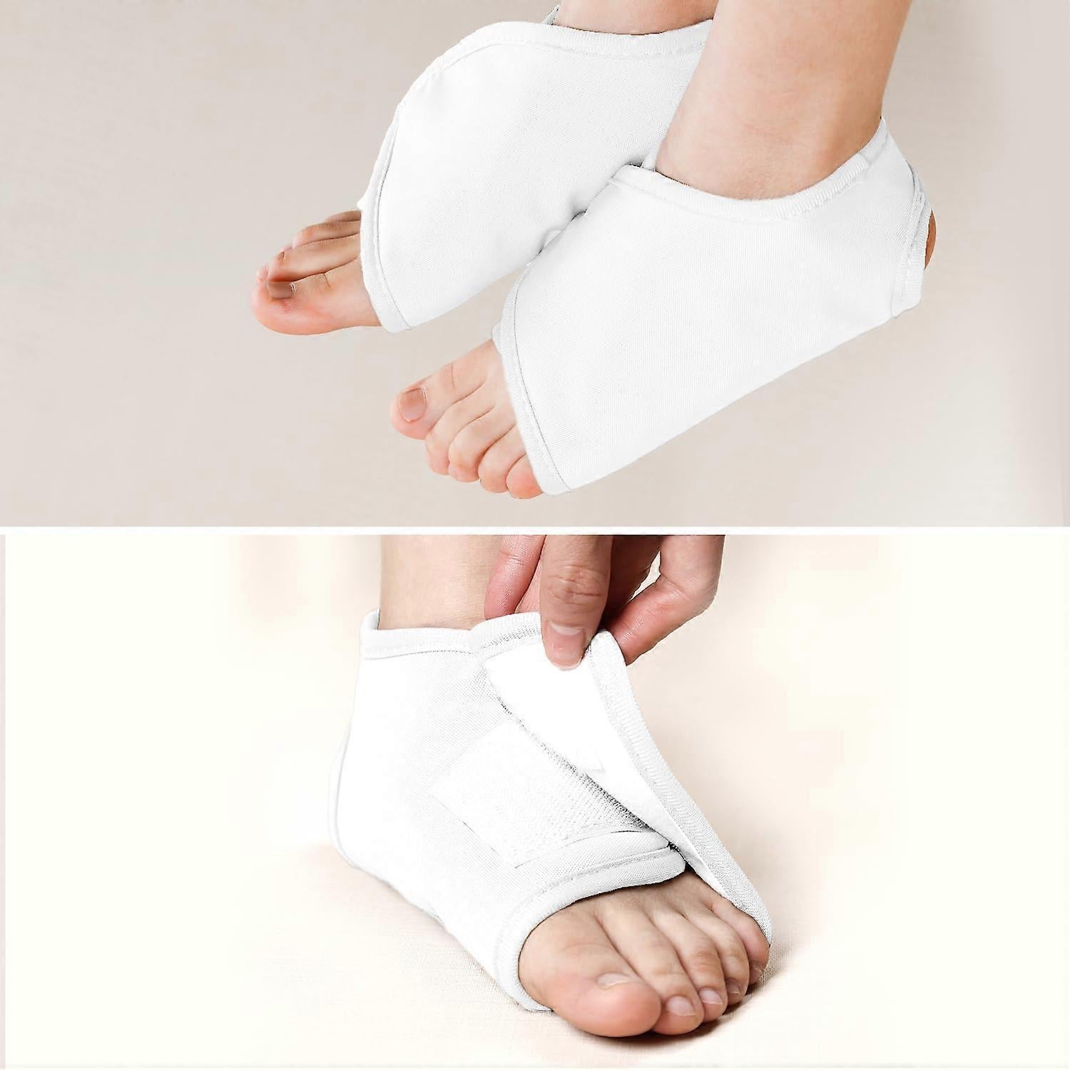2pcs Ankle Organic Castor Oil Pack, Comfortable Castor Oil Pack Wrap for Feet - Image 3