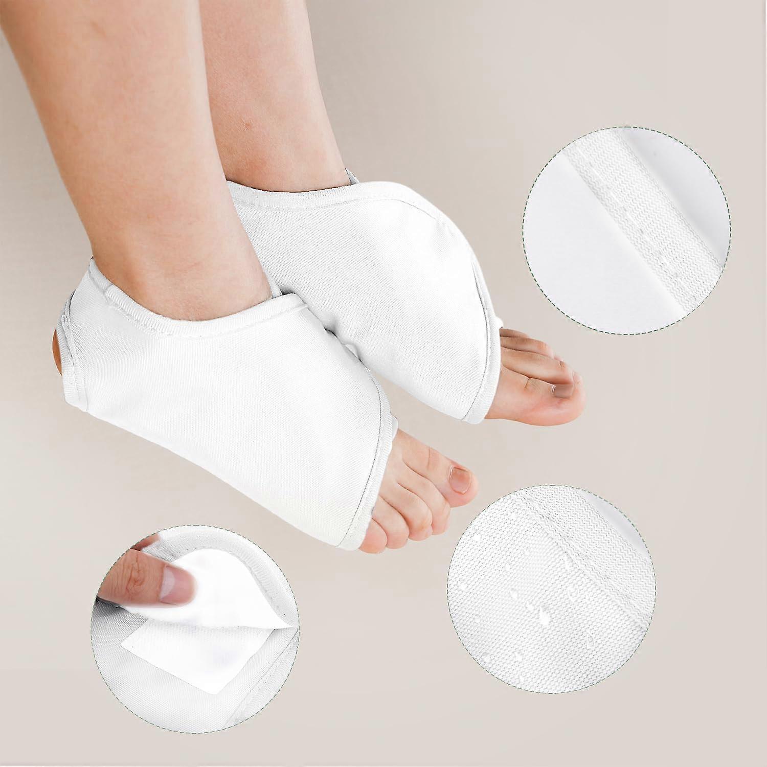 2pcs Ankle Organic Castor Oil Pack, Comfortable Castor Oil Pack Wrap for Feet - Image 5