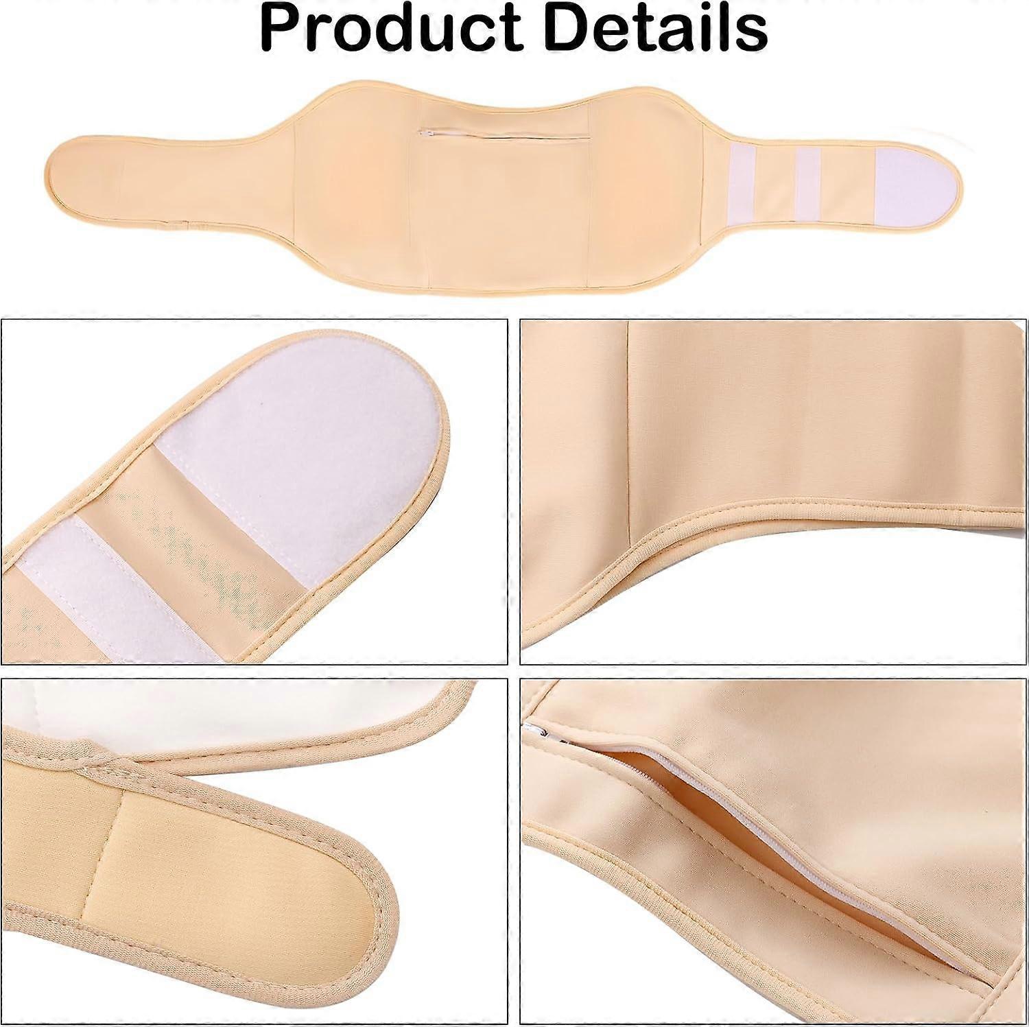 2pcs Castor Oil Pack Kit, Adjustable Reusable Castor Oil Belt & Castor Oil Neck - Image 3