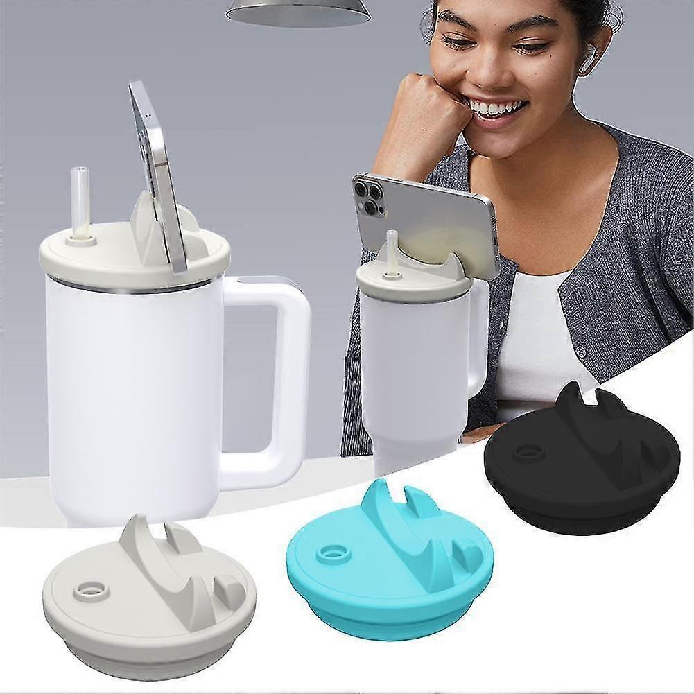 30OZ Tumbler Silicone Phone Holder Cup Replacement Lids for Stanley Cup - Image 2