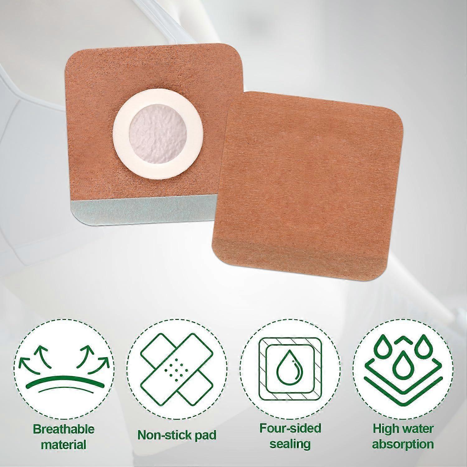 50Pcs Disposable Castor Oil Pack Wrap Belly Button Pads, Highly Absorbent - Image 4
