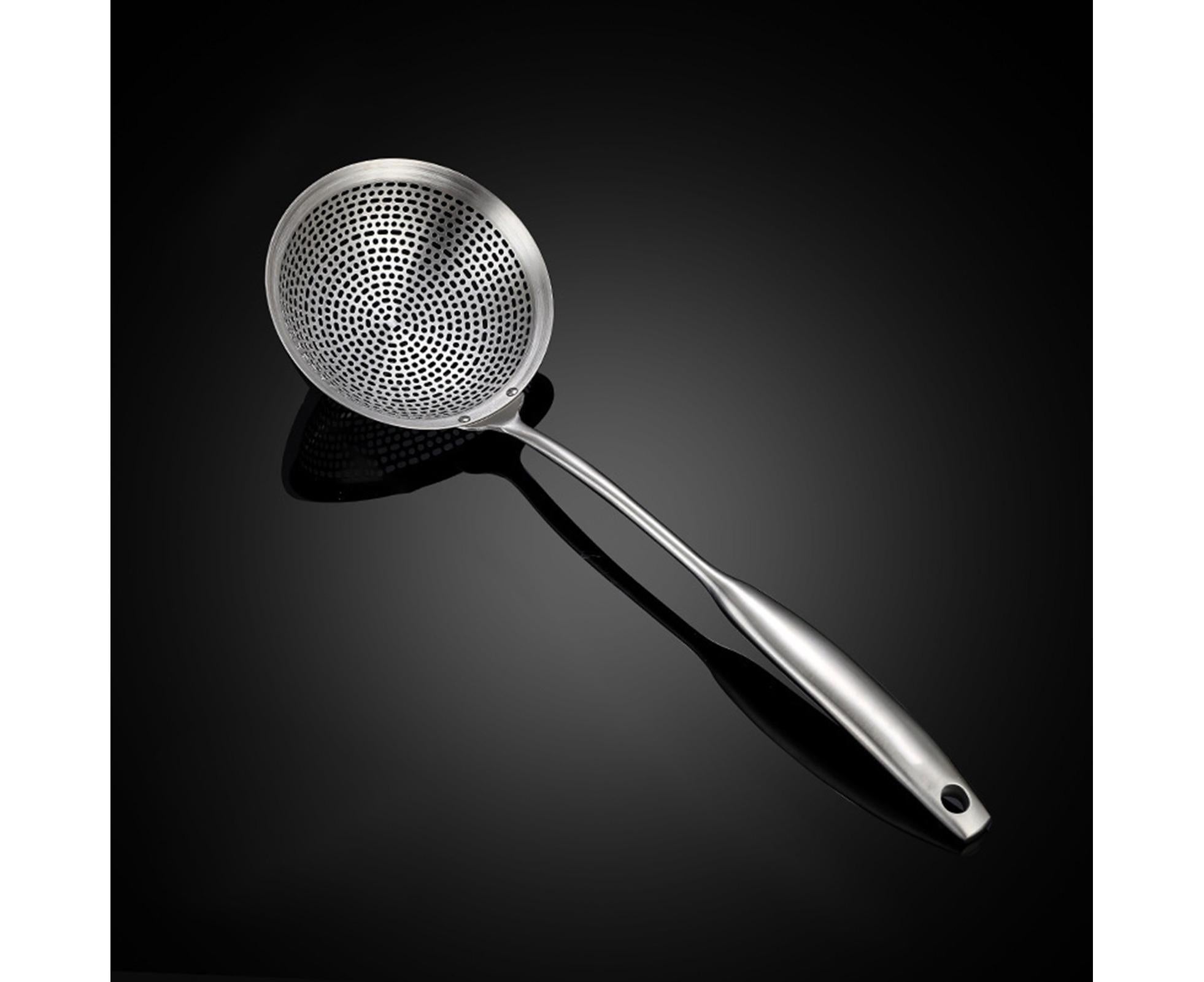 Oil Strainer Multi-functional Heat Resistance Stainless Steel Household Fine Mesh for Kitchen-14cm - Image 2